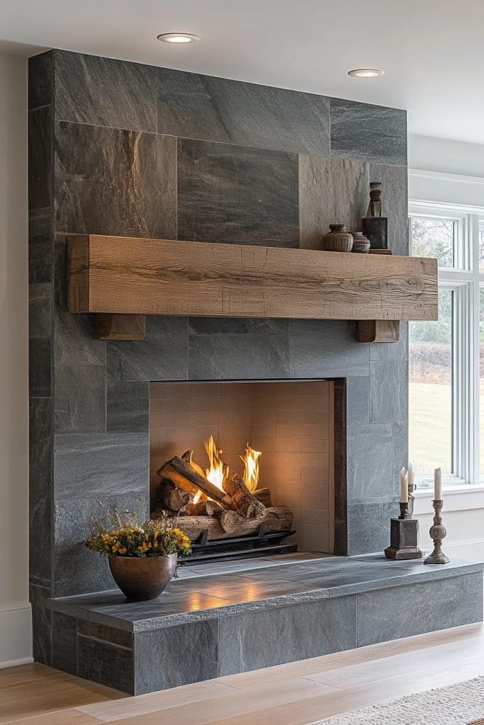Modern Farmhouse Fireplace