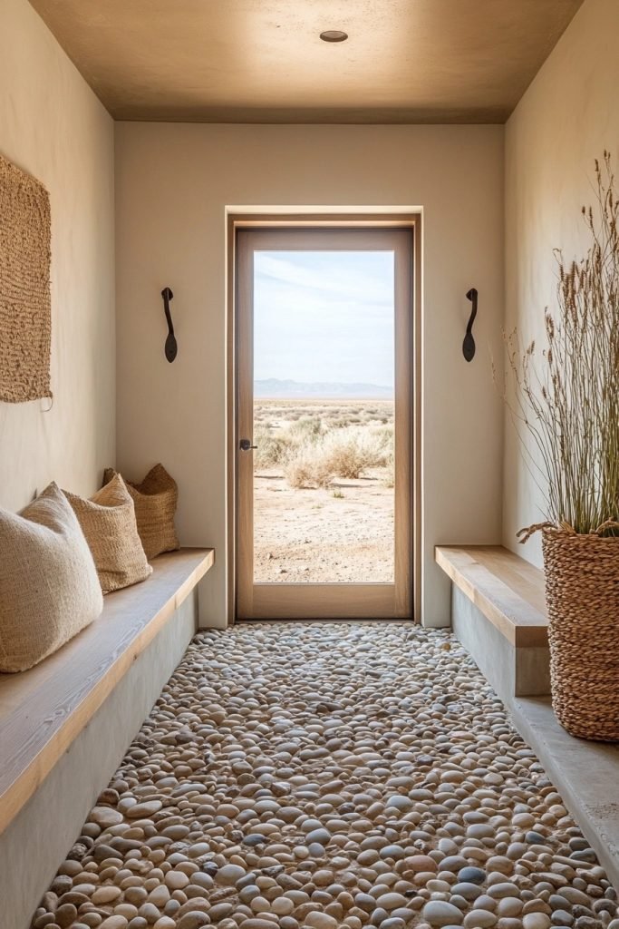 Pebble Pathway Mudroom