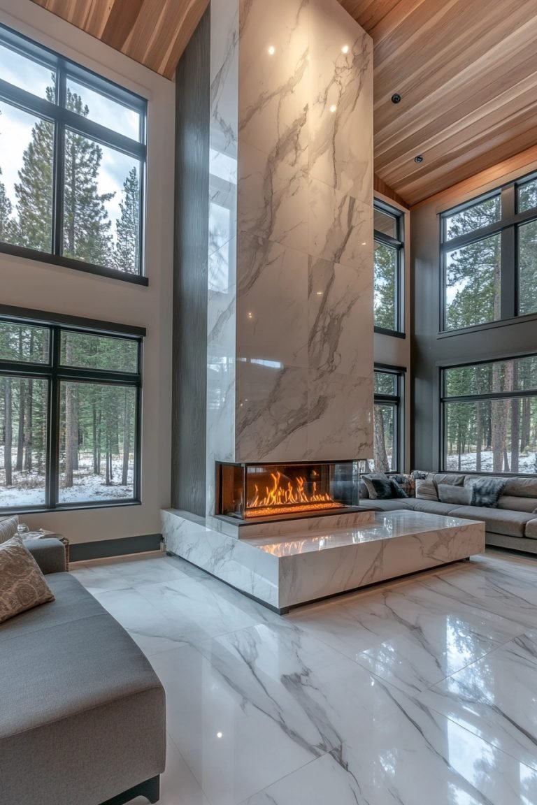 29 Fireplace Interior Ideas For A Cozy And Inviting Atmosphere ...