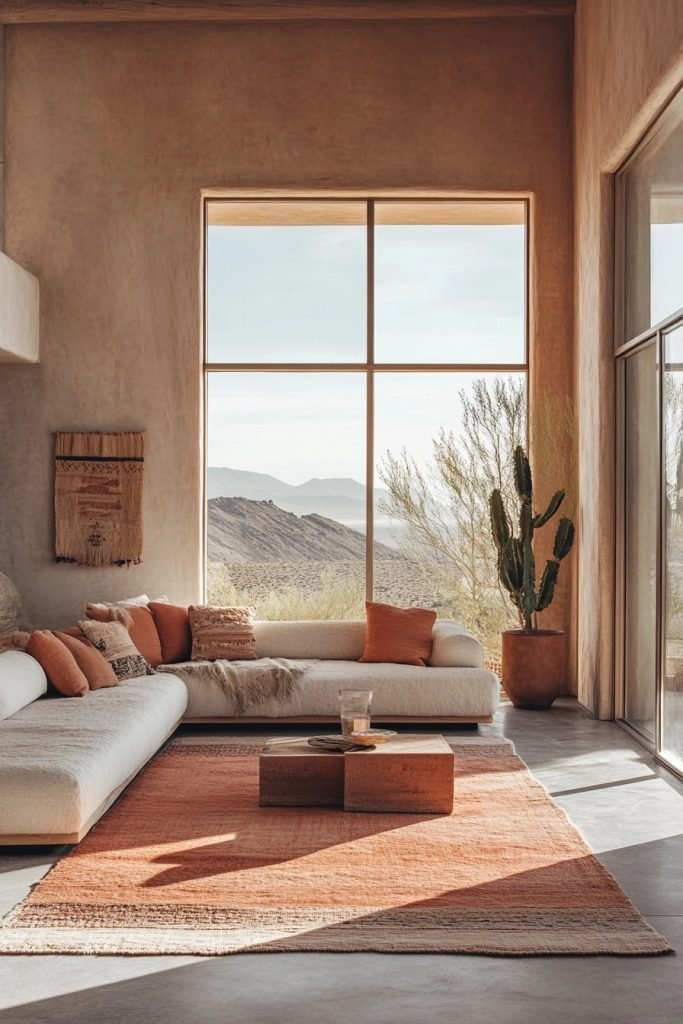 Sunset Glow Living Room