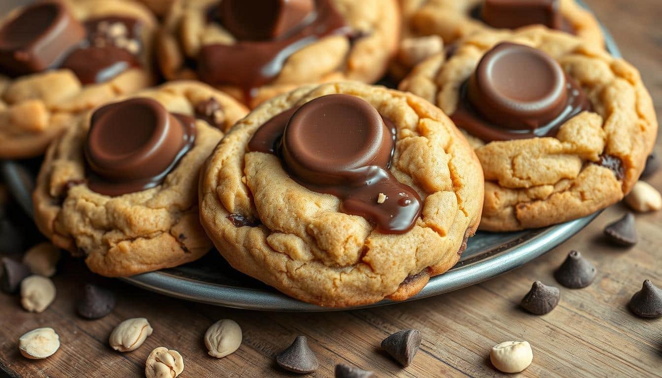 Homemade Peanut Butter Cup Cookies Recipe