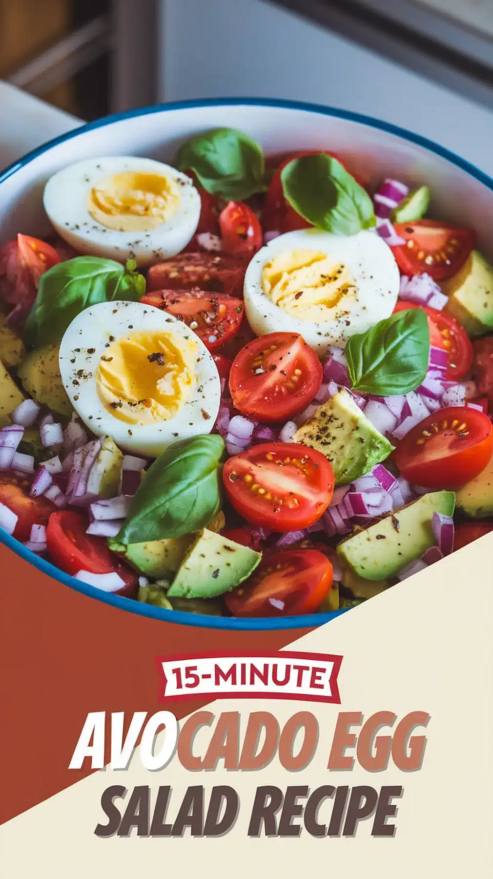 15-Minute Avocado Egg Sala