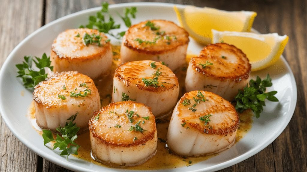 15-Minute Garlic Butter Scallops' 3 15-Minute Garlic Butter Scallops