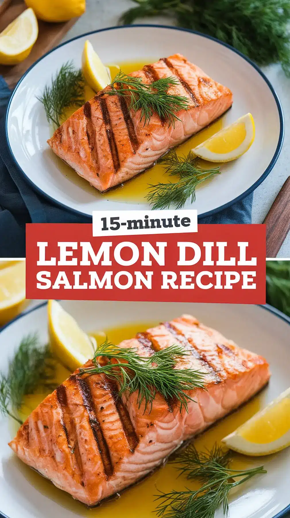 15-Minute Lemon Dill Salmon