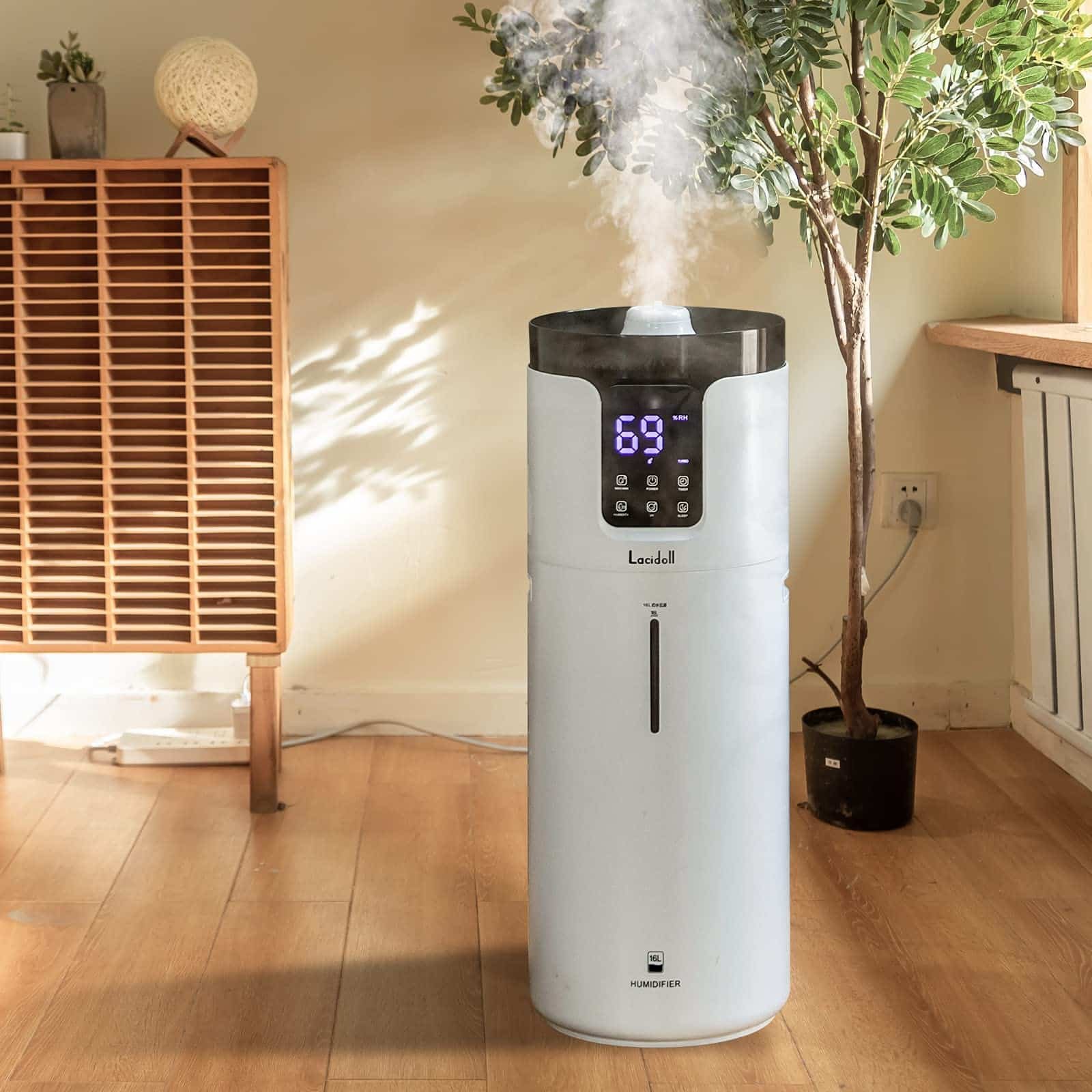 LACIDOLL Humidifiers for Large Room Wholehouse Humidifier