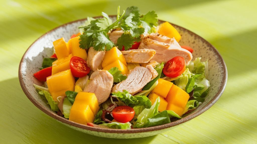 15-Minute Mango and Chicken Salad