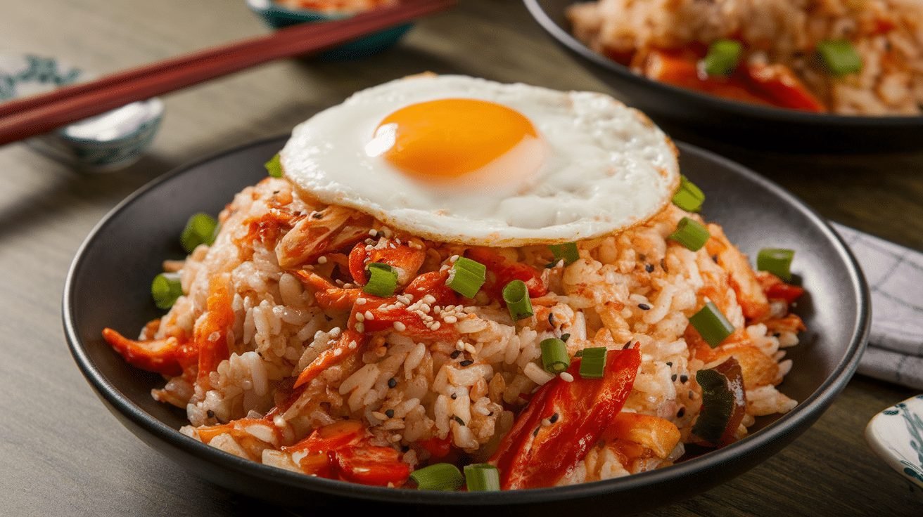 15-Minute Kimchi Fried Rice - Courtneys World