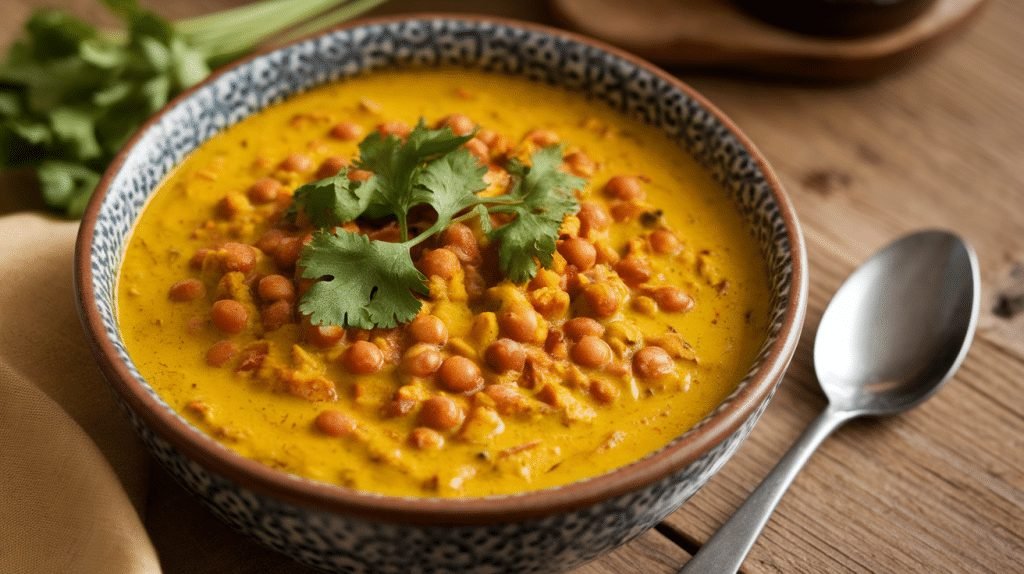 15-Minute Coconut Curry Lentils
