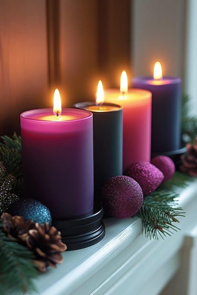 Advent Candle Display