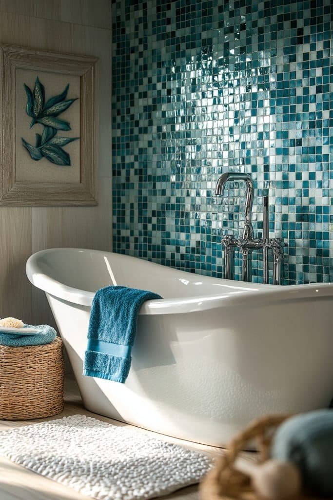 Aqua Marine Mood Bathroom