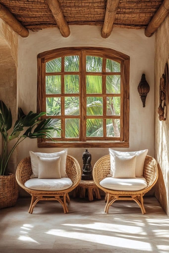 Bali-Inspired Cozy Corner