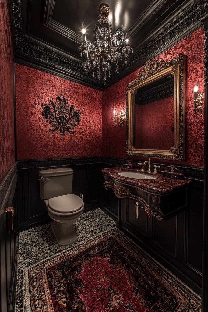 Baroque Style Mini Bathroom