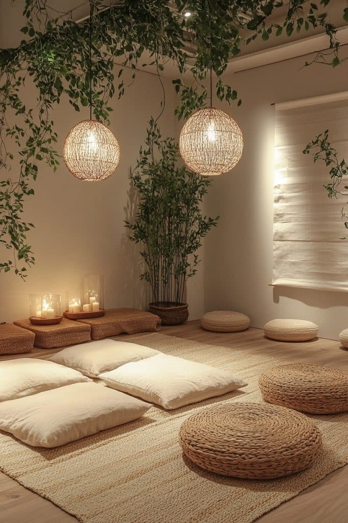 Boho Zen Meditation Room