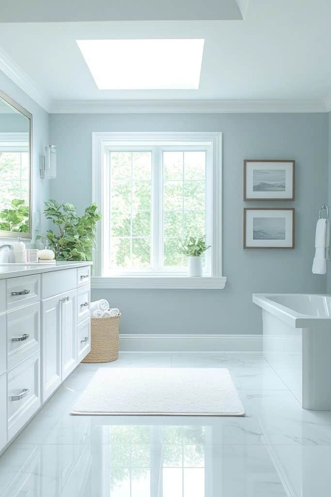 Bright and Airy Bathroom