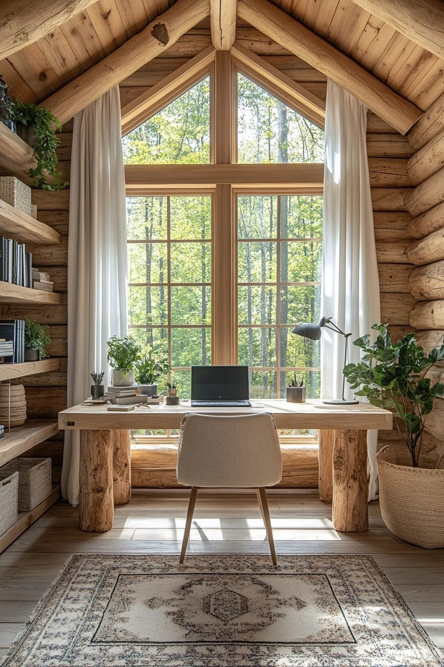 29 Log Home Aesthetic Ideas To Infuse Your Space With Cozy Character ...