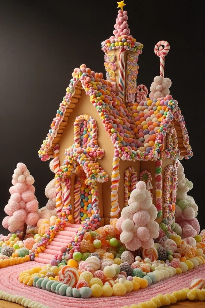Candyland Gingerbread House
