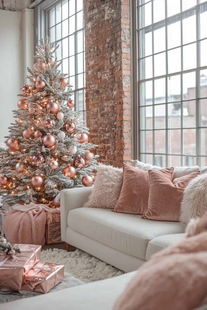 Chic Rose Gold Loft Style