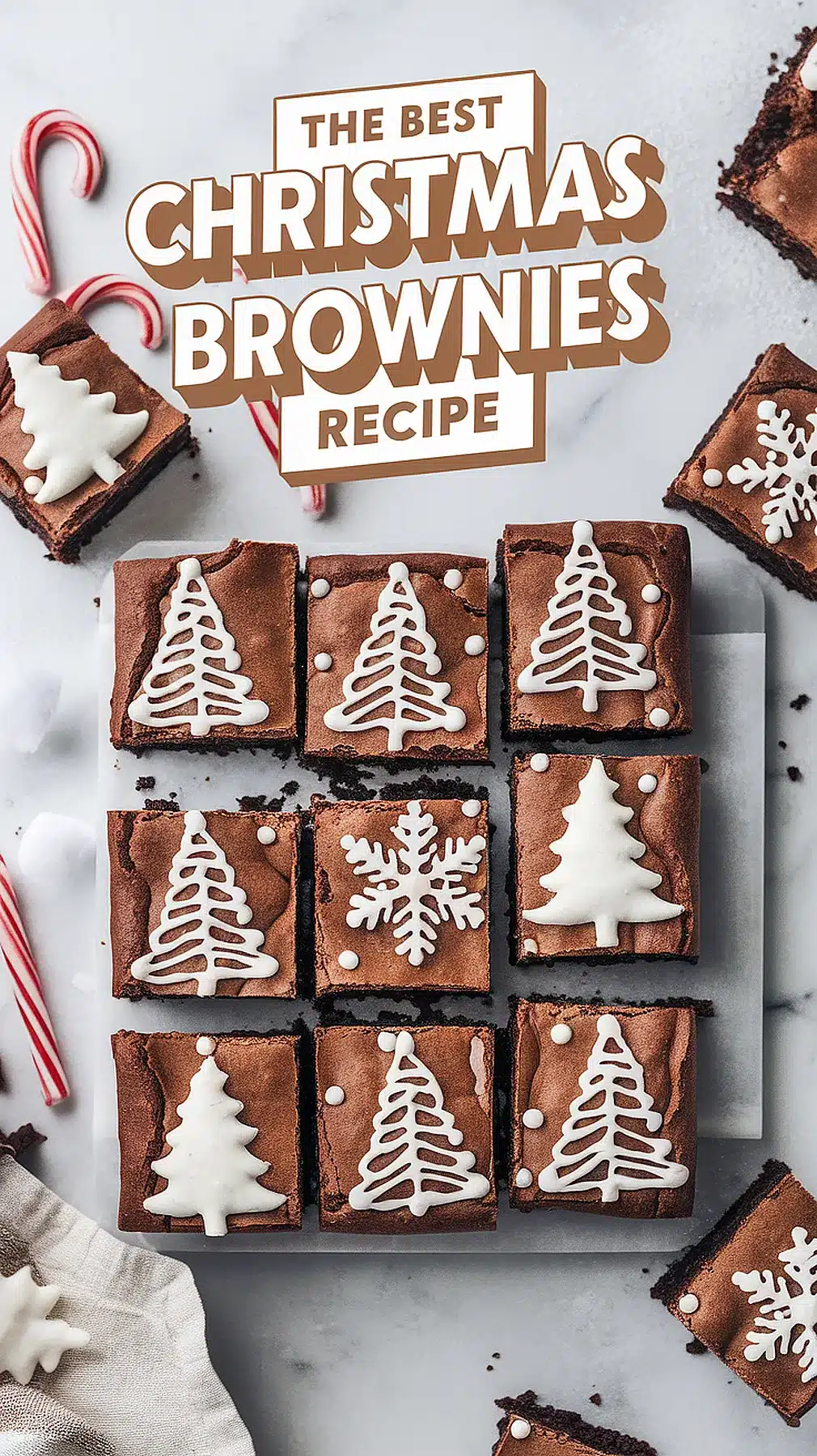 Festive Christmas Brownies 1 Christmas Brownies