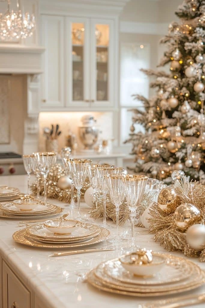 Christmas Kitchen Elegance