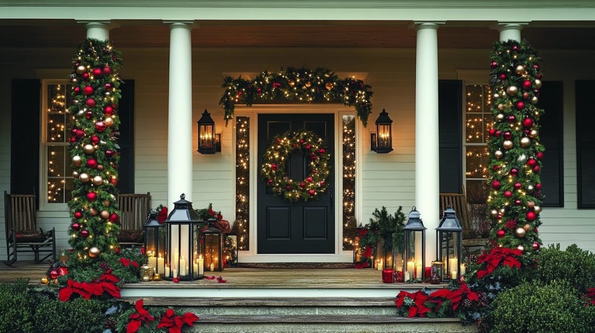 29 Christmas Porch Decor Ideas For A Beautiful And Welcoming Holiday ...
