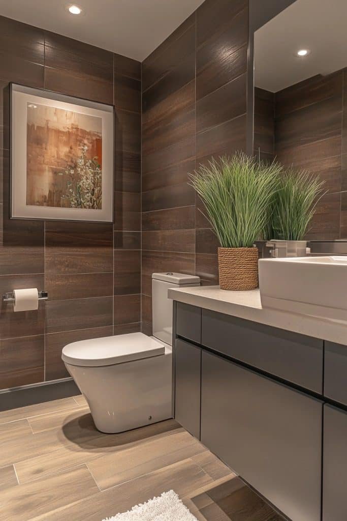 Contemporary Chic Bathroom