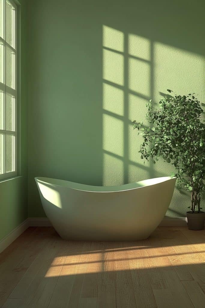 Cool Cucumber Bathroom