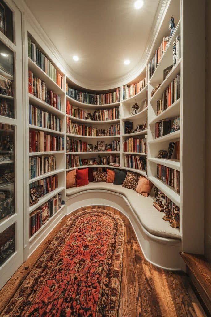 Corner Wraparound Shelves