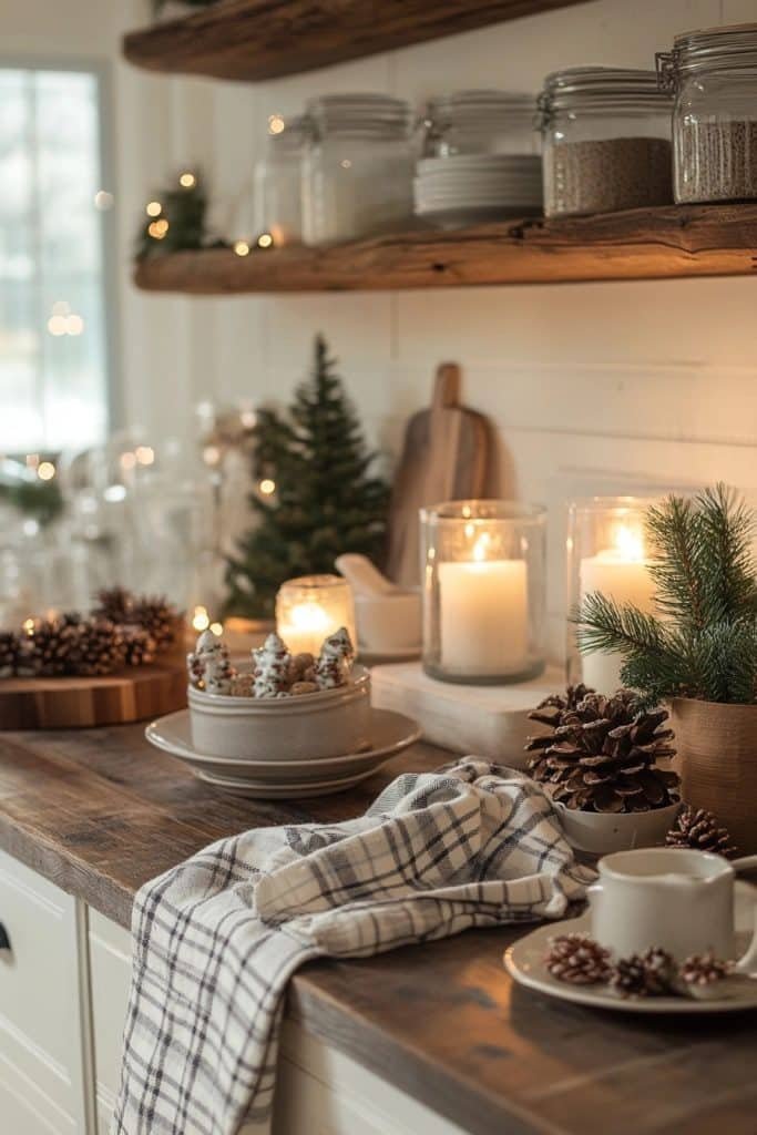Cozy Holiday Kitchen Accents