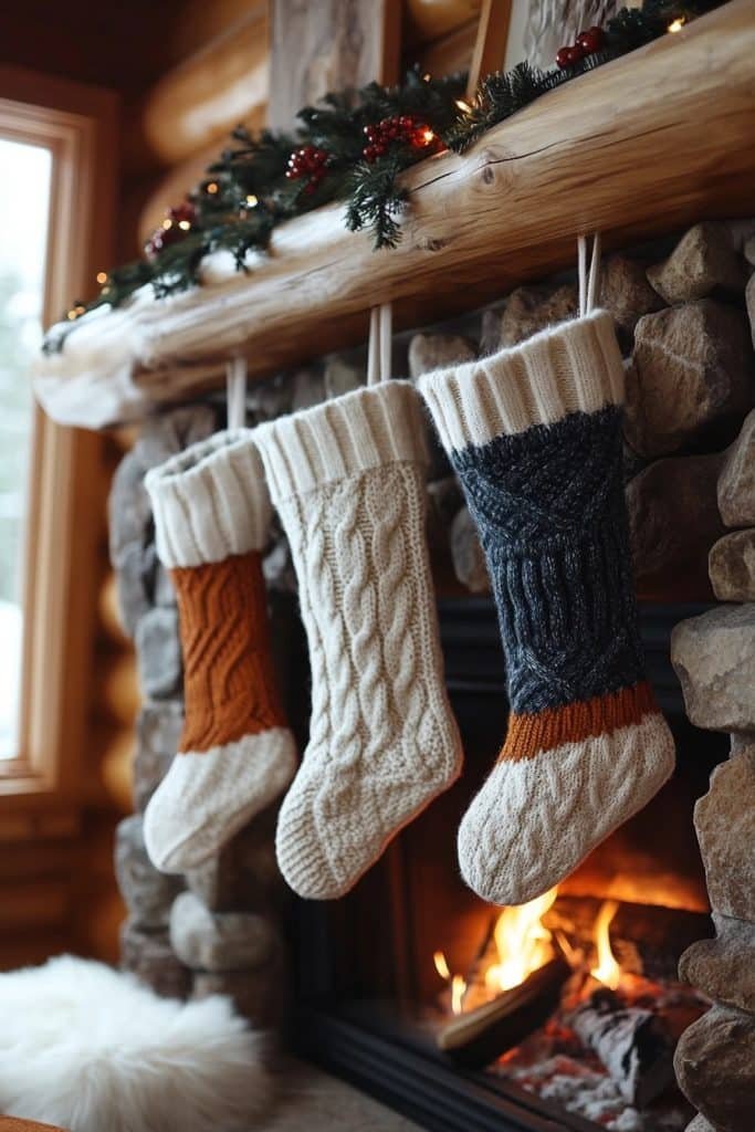 Cozy Sweater Fabric Stockings