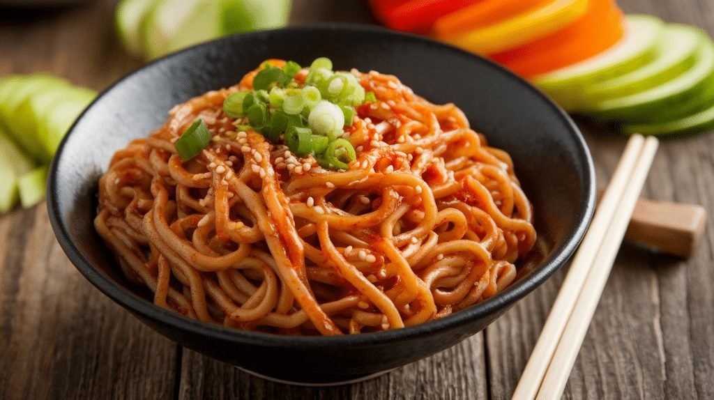 15-Minute Spicy Soba Noodles