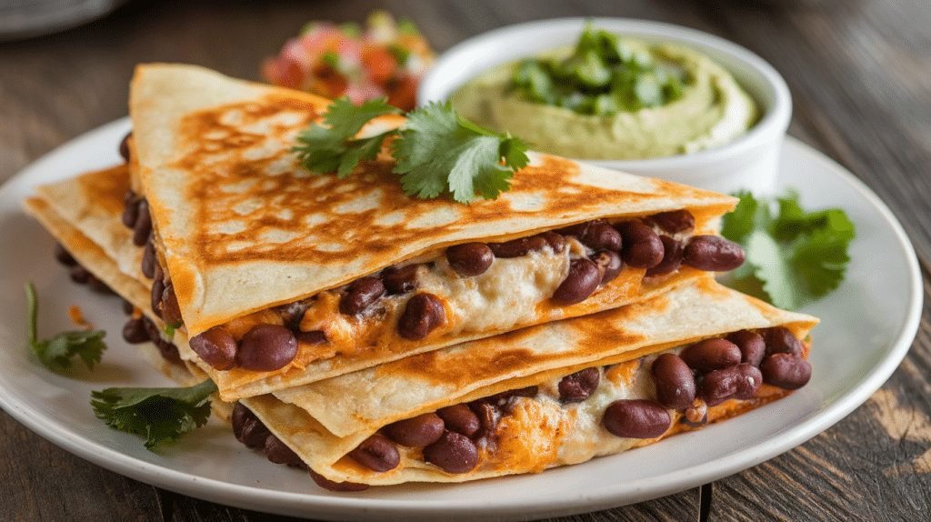 15-Minute Smoky Black Bean Quesadillas