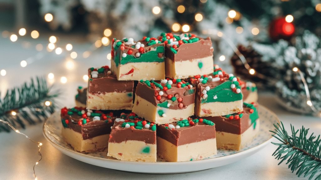 Festive Christmas Cookie Fudge Recipe 5 Christmas Cookie Fudge