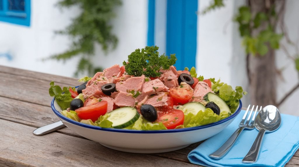 15-Minute Mediterranean Tuna Salad