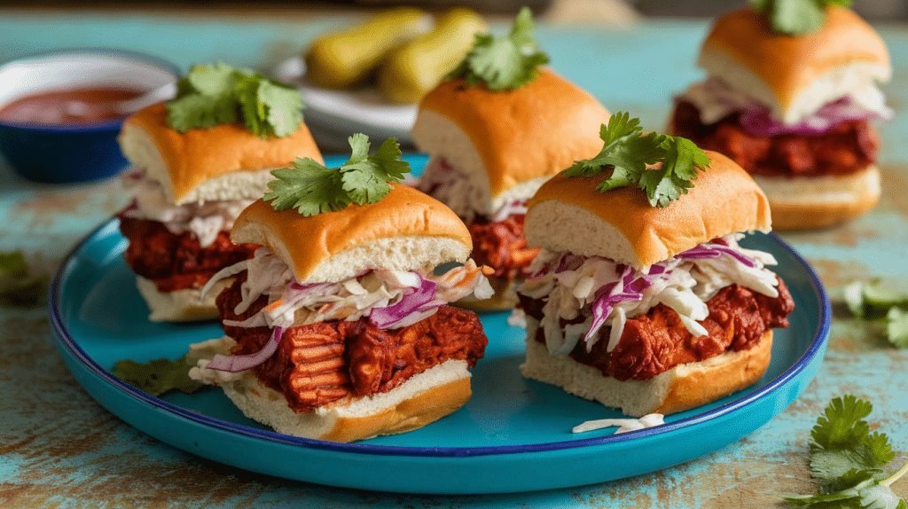 15-Minute BBQ Jackfruit Sliders