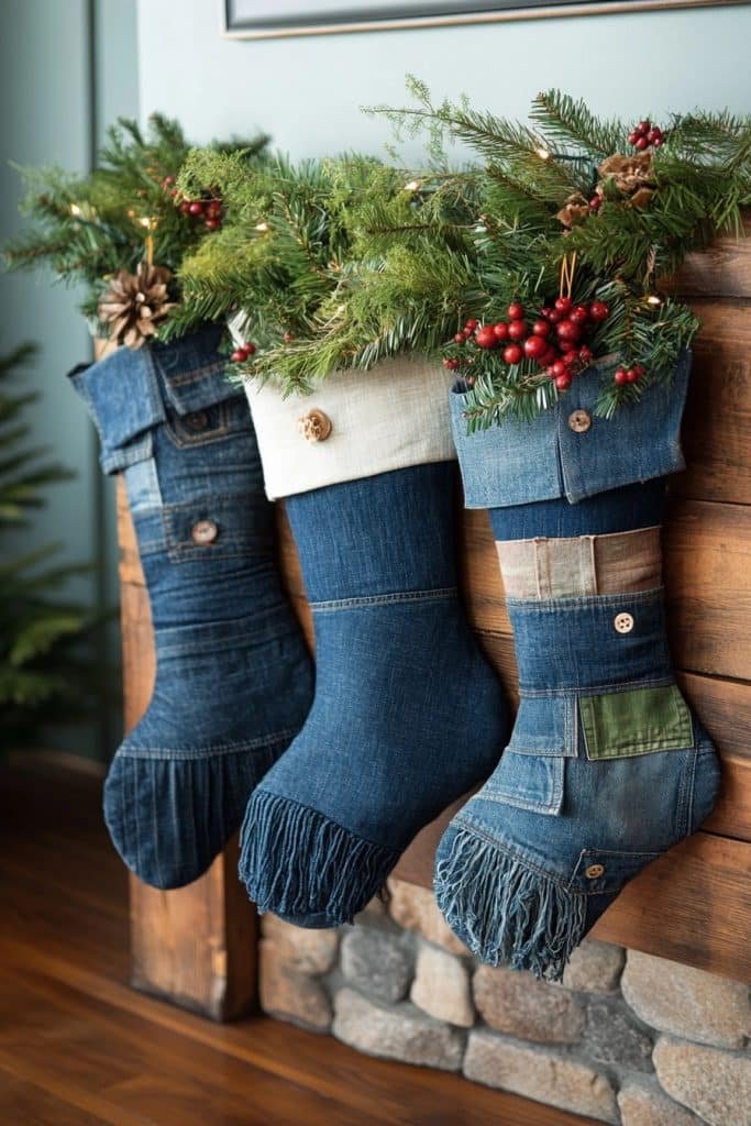 Eco-Friendly Upcycled Material Stockings