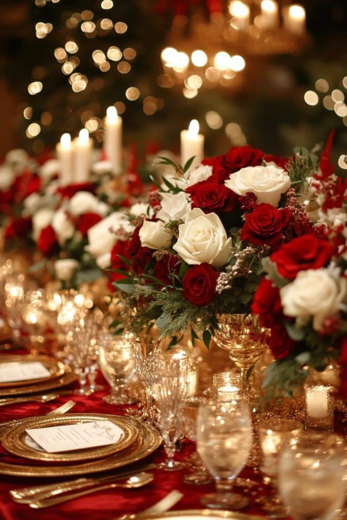 Elegant Christmas Banquet
