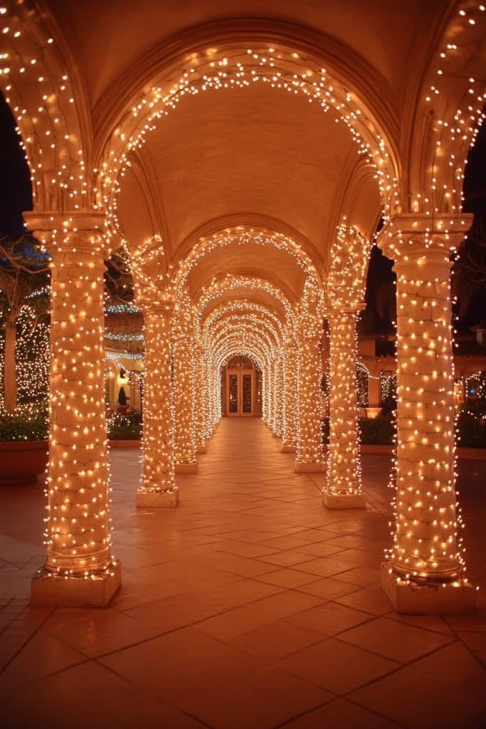 Festive Holiday Lighting Displays