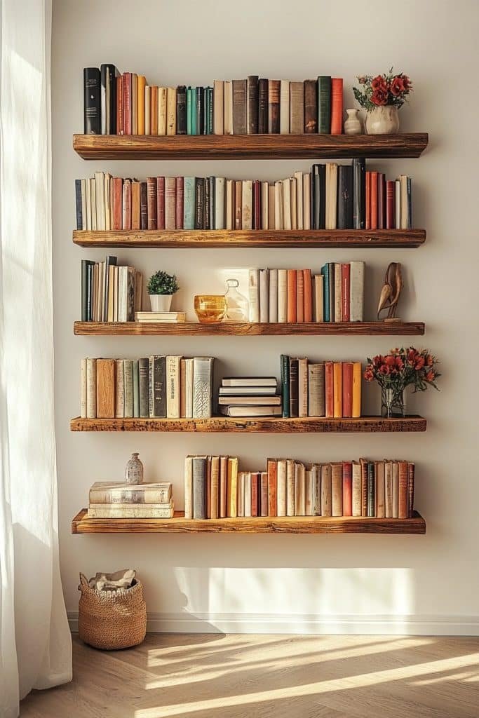 Floating Bookshelf Magic