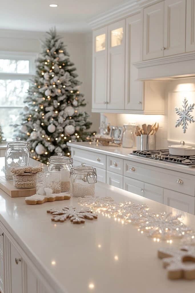 Frosted Christmas Kitchen