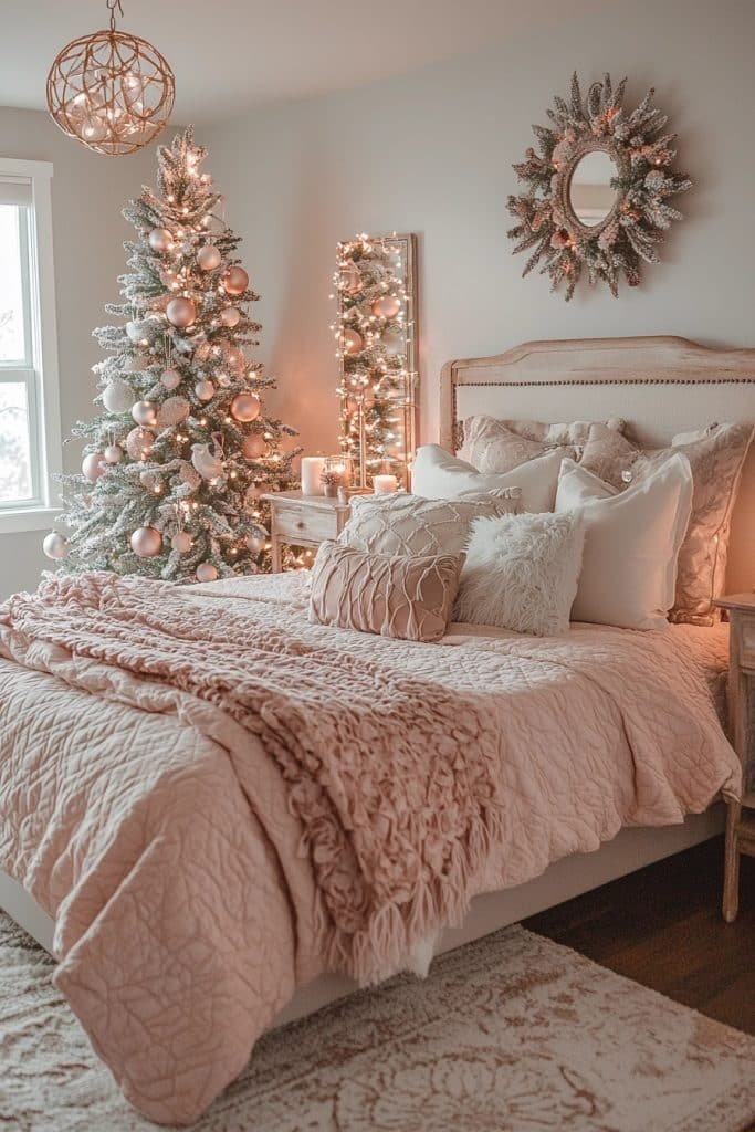 Guest Room Glow in Rose Gold