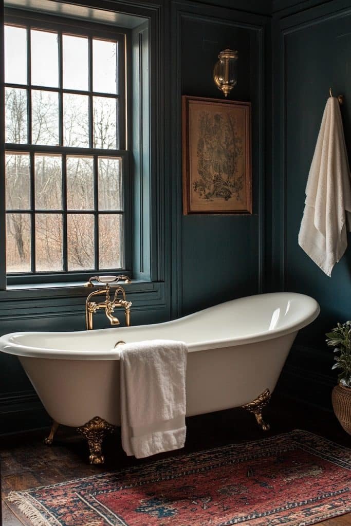 Heritage Color Victorian Bathroom