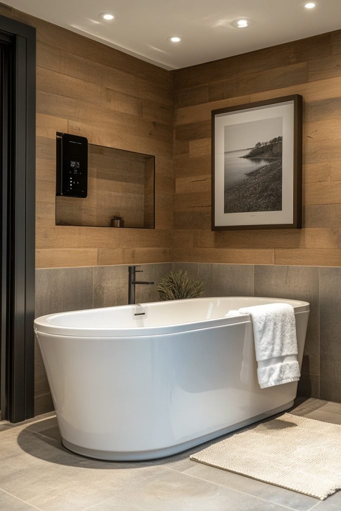 29 Modern Master Bath Decor Ideas to Refresh Your Space with Elegance 28 Hidden Technologies