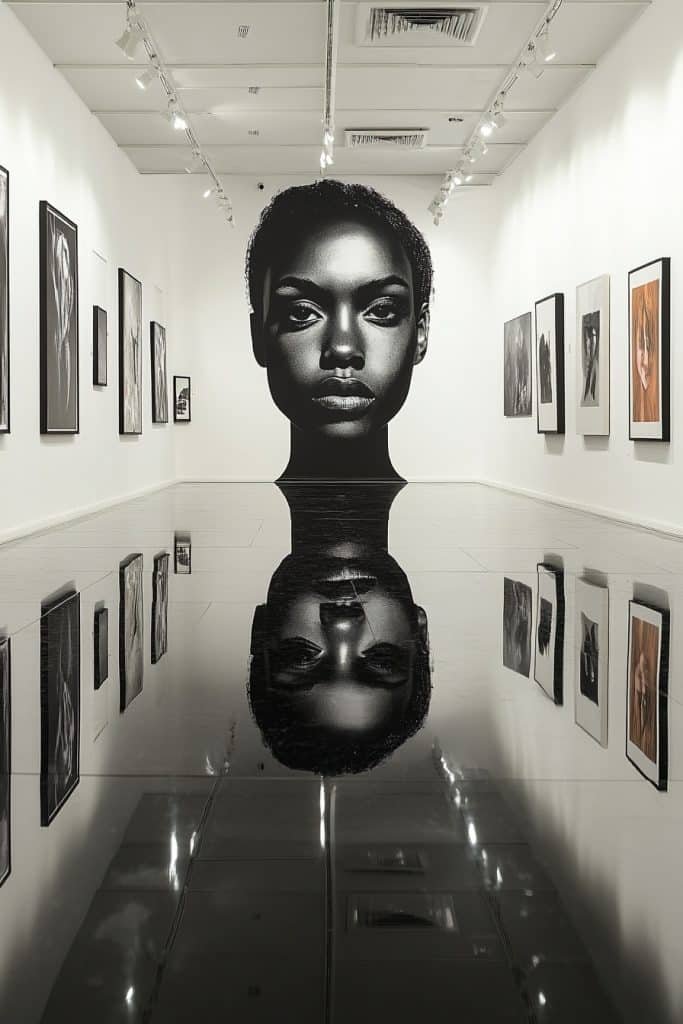 High-Contrast Black and White Gallery