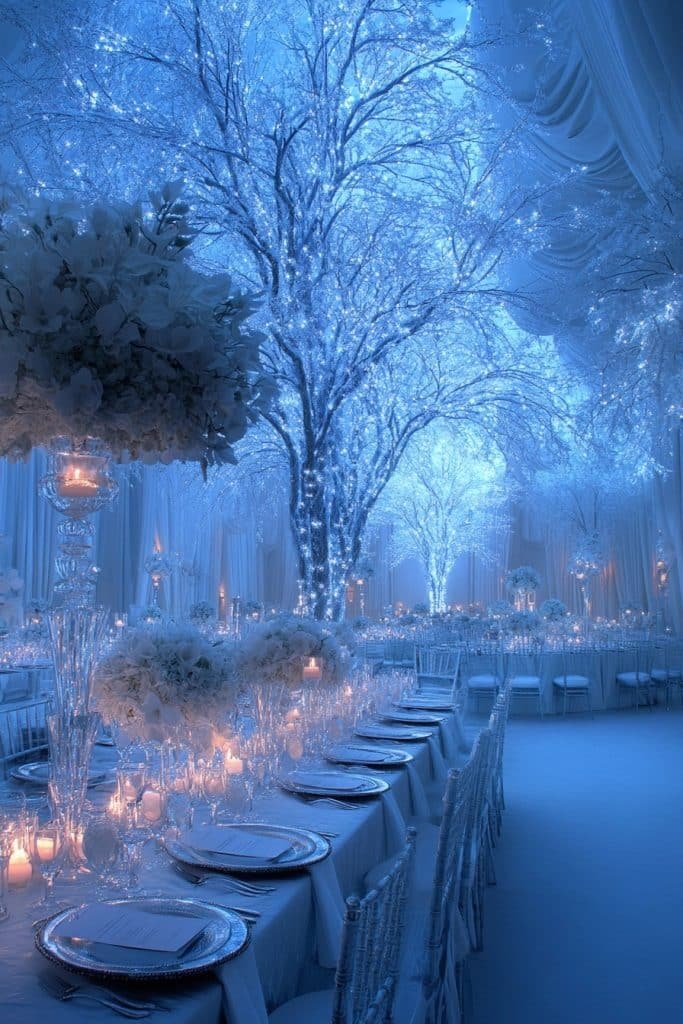 Icy Blue Lighting Effects