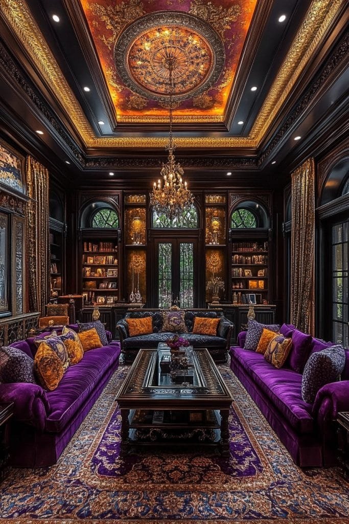 Indian Maharaja Living Room