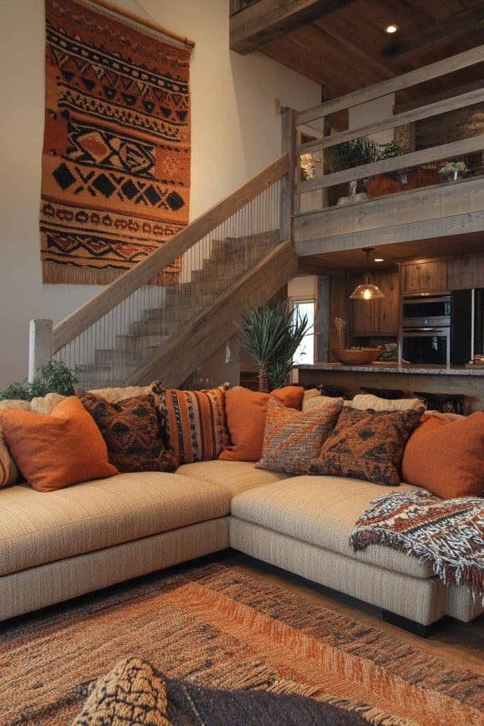 Laid-Back Boho Family Room