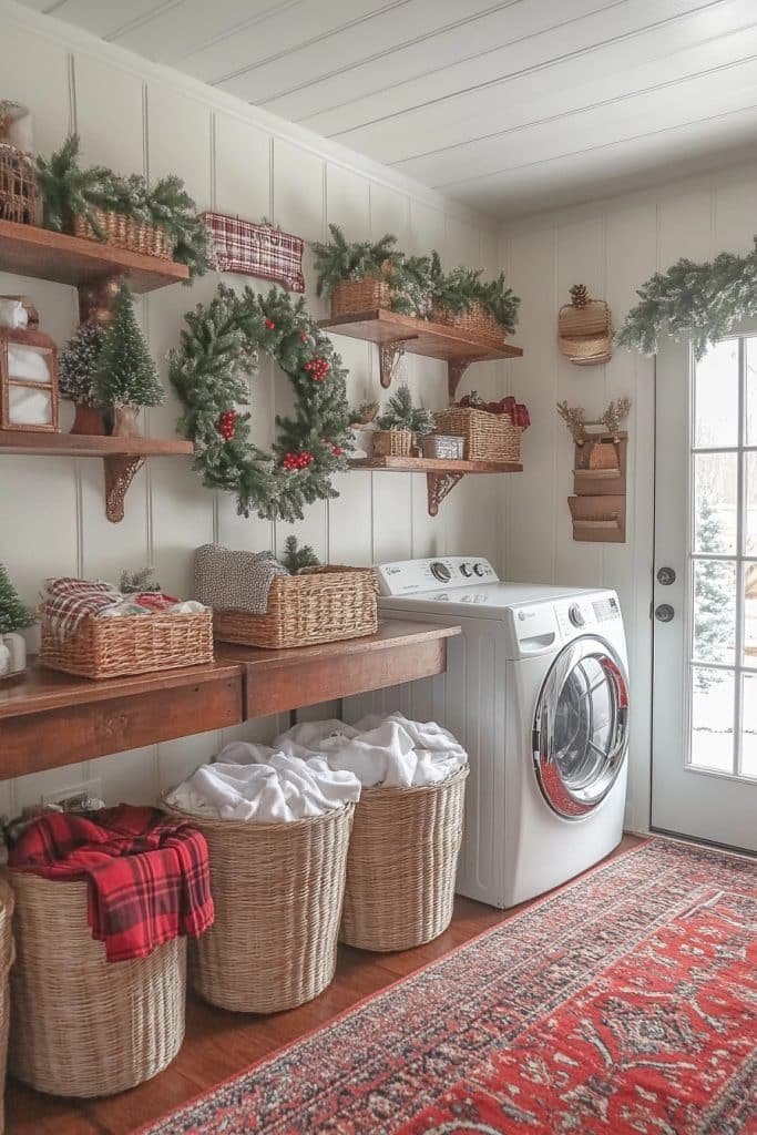 Laundry Room Christmas Cheer