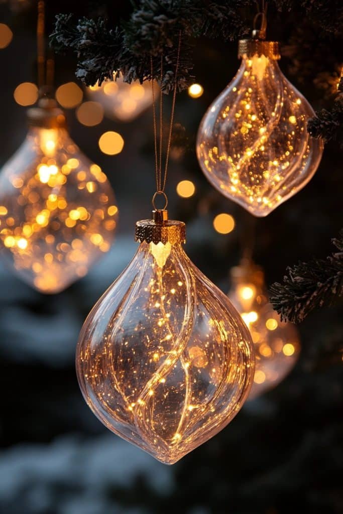 Luminous Light-Up Ornaments