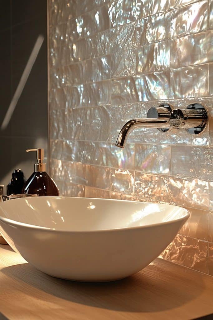 Luminous Pearl Tiles