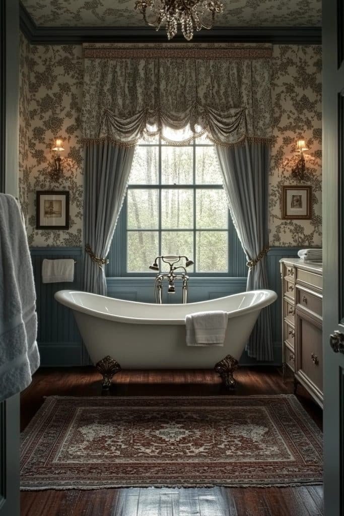Luxurious Victorian Dressing Room Bathroom